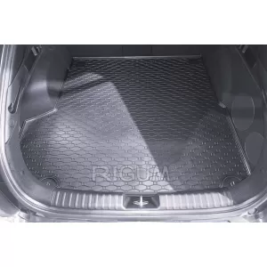 Rubber trunk mat suitable for Kia ProCeed after 2019, black-image-6225101