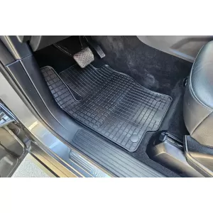 Mochete de cauciuc specifice potrivite pentru Mercedes ML W166 2011-2015, GL X166 2012-2015, GLE coupe C292, GLE W166 2015-2019, GLS X166 după 2016, set de 4 piese, culoare neagră-image-6225108