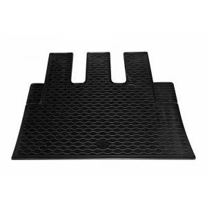 Covor de cauciuc pentru portbagaj de la Rigum, potrivit pentru Mercedes EQV după 2021, clasa V W447 după 2014, Vito după 2014 pentru modele cu 8 sau 9 locuri-image-6225250