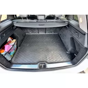 Rubber trunk mat suitable for Mercedes GLC SUV X253 2015-2019, black