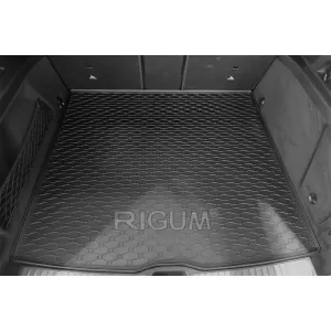 Rubber trunk mat suitable for Mercedes GLE W167, GLE PHEV after 2019 5 seats, black
