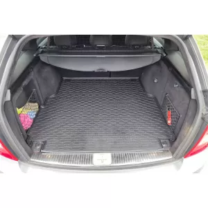 Rubber trunk mat suitable for Mercedes C class S204 wagon after 2007