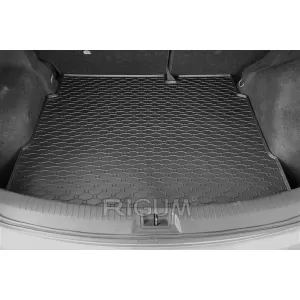 Rubber trunk mat suitable for Nissan Qashqai 2007-2014, black