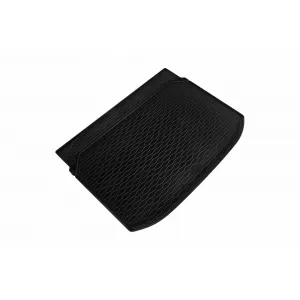 Rubber trunk mat suitable for Nissan Qashqai after 2022, black