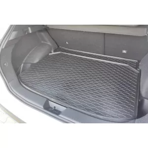 Rubber trunk mat suitable for Nissan Qashqai after 2022, black