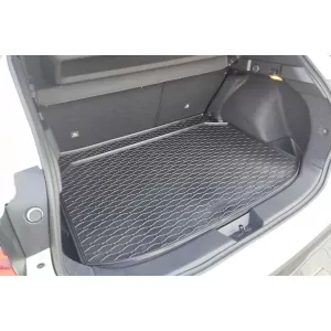 Rubber trunk mat suitable for Nissan Qashqai after 2022, black