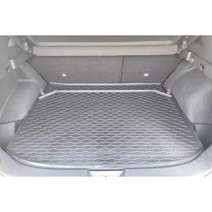 Rubber trunk mat suitable for Nissan Qashqai after 2022, black