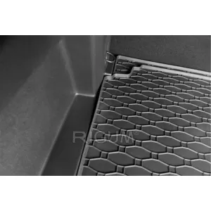 Covor de cauciuc pentru portbagaj de la Rigum potrivit pentru Opel Grandland X, Citroën C5 Aircross după 2017, Peugeot 3008 după 2016, negru-image-6225452