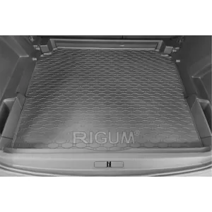 Covor de cauciuc pentru portbagaj de la Rigum potrivit pentru Opel Grandland X, Citroën C5 Aircross după 2017, Peugeot 3008 după 2016, negru-image-6225454