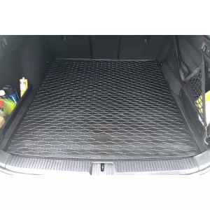 Rubber trunk mat by Rigum suitable for Volkswagen Passat B8 wagon 2014-2019, after 2019, black