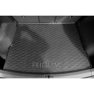 Covor de cauciuc pentru portbagaj de la Rigum, potrivit pentru Volkswagen Tiguan 2016-2020, după 2020 cu podeaua portbagajului în poziția superioară-image-6225786