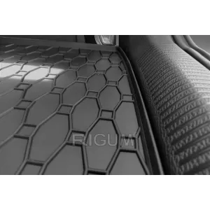 Covor de cauciuc pentru portbagaj de la Rigum, potrivit pentru Volkswagen Passat B6 wagon 2005-2010, Passat B7 wagon 2010-2014, negru-image-6225823