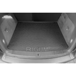 Rubber trunk mat by Rigum for Volkswagen Touareg 2003-2018 for models with dual-zone climate control-image-6225830