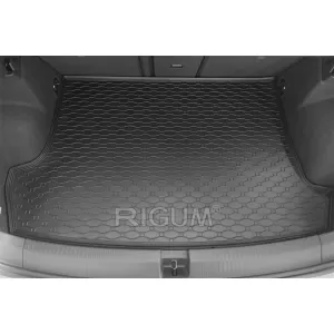 Covor de cauciuc pentru portbagaj de la Rigum, potrivit pentru Volkswagen T-Roc după 2017, cu podeaua portbagajului în poziția superioară-image-6225945