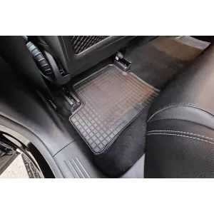 Mochete din cauciuc specifice, potrivite pentru Mercedes A class W177 după 2018, B class W247, CLA C118, CLA X118 Shootingbrake după 2019, GLA H247 după 2020, set de 4 piese, culoare neagră-image-6226099