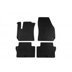 image-38-Specific rubber mats suitable for Opel Zafira B 2005-2014, 4-piece set, black color