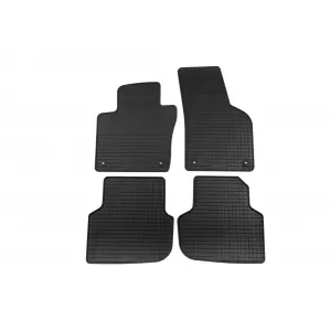 image-44-Specific rubber mats suitable for VW Jetta after 2011, 4-piece set, black color