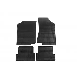 image-50-Specific rubber mats suitable for VW Golf II 1983-1992, 4-piece set, black color