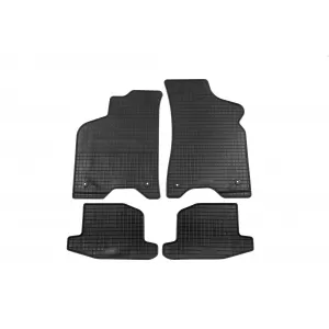 image-51-Specific rubber mats suitable for VW Lupo 1998-2005, 4-piece set, black color