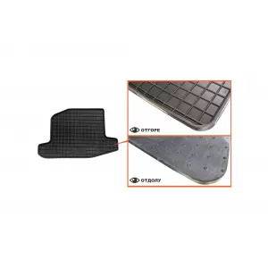 Mochete din cauciuc specifice, potrivite pentru VW Lupo 1998-2005, set de 4 piese, culoare neagră-image-6226322