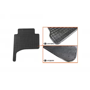 Mochete din cauciuc specifice, potrivite pentru VW Touareg, Porsche Cayenne 2002-2010, set de 4 piese, culoare neagră-image-6226343