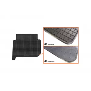 Mochete din cauciuc specifice, potrivite pentru VW Touran 2003-2015, 5-7 locuri, set de 4 piese, culoare neagră-image-6226353