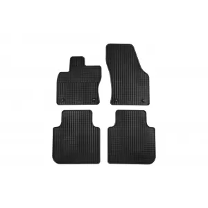 image-61-Specific rubber mats suitable for Volkswagen Tiguan Allspace, Skoda Kodiaq after 2017, Seat Tarraco after 2019, 4-piece set, black color