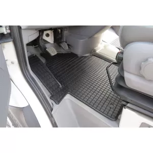 Mochete de cauciuc frontale specifice, potrivite pentru Mercedes Sprinter 2006-2018, Volkswagen Crafter 2006-2017, set de 2 piese, culoare neagră-image-6226396