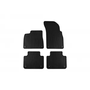 image-67-Specific rubber mats suitable for VW Touareg after 2018, 4-piece set, black color