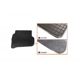 Mochete din cauciuc specifice, potrivite pentru Volkswagen Polo, Cross Polo 2010-2017, Seat Ibiza, Ibiza ST 2009-2017 Set de 4 bucăți, negru-image-6226434
