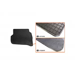Mochete din cauciuc specifice, potrivite pentru Volkswagen Polo, Cross Polo 2010-2017, Seat Ibiza, Ibiza ST 2009-2017 Set de 4 bucăți, negru-image-6226435