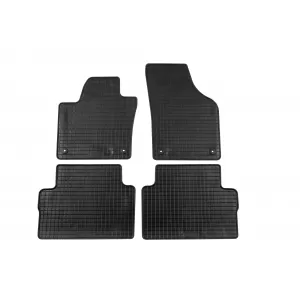 image-71-Specific rubber mats suitable for Volkswagen Sharan, Seat Alhambra 2010-2020, 5-7 seats, 4-piece set, black color
