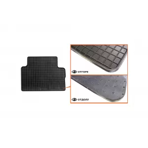 Mochete din cauciuc specifice, potrivite pentru Volkswagen Sharan, Seat Alhambra 2010-2020, 5-7 locuri, set de 4 piese, culoare neagră-image-6226449