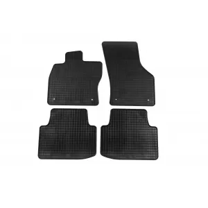 image-76-Specific rubber mats suitable for VW Passat sedan, wagon, Alltrack after 2014, 4-piece set, black color