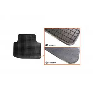 Mochete de cauciuc specifice, potrivite pentru VW Passat sedan, wagon, Alltrack după 2014, set de 4 piese, culoare neagră-image-6226486