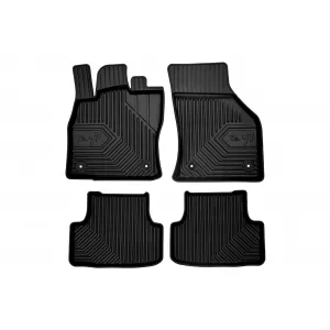Mochete de cauciuc specifice potrivite pentru VW Golf VII, Seat Leon 2012-2019, VW T-Roc după 2018, set de 4 piese, culoare neagră-image-6226509