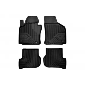 Mochete din cauciuc specifice din seria Frogum Nr. 77, potrivite pentru Skoda Octavia 2004-2013, VW Golf VI 2008-2012, set de 4 piese, culoare neagră