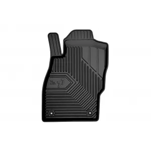 Specific rubber mats suitable for Opel Corsa D 2006-2014, Corsa 2014-2019, 4-piece set, black color-image-6226559