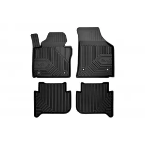 Mochete din cauciuc specifice, potrivite pentru VW Touran 2003-2010, set de 4 piese, culoare neagră