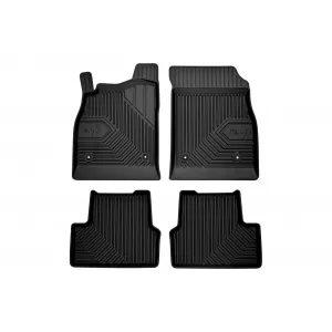 image-12-Specific rubber mats suitable for Opel Astra J 2009-2015, Chevrolet Cruze 2008-2016, 4-piece set, black color
