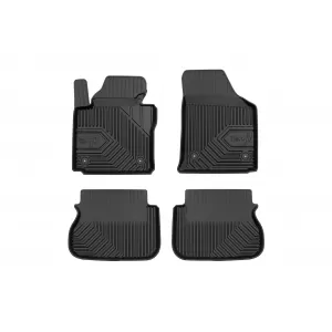 Mochete din cauciuc specifice, potrivite pentru VW Caddy Life 2004-2020, set de 4 piese, culoare neagră