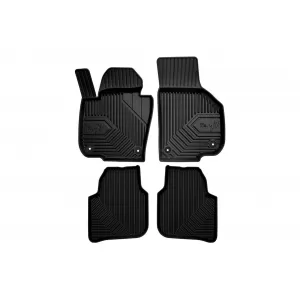 Mochete din cauciuc specifice, potrivite pentru Skoda Superb 2008-2015, set de 4 piese, culoare neagră