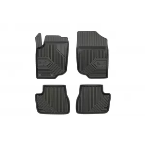 Mochete din cauciuc specifice, potrivite pentru Peugeot 207 2006-2012, set de 4 piese, culoare neagră