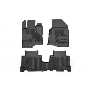 Mochete din cauciuc specifice, potrivite pentru Chevrolet Captiva 2006-2015, set de 3 piese, culoare neagră