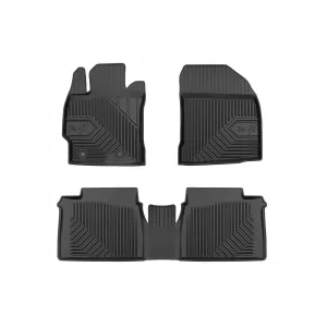 Mochete din cauciuc specifice, potrivite pentru Toyota Corolla Xi E160 2013-2019, set de 3 piese, culoare neagră