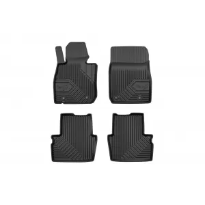 image-48-Specific rubber mats suitable for Mazda CX-3 after 2015, 4-piece set, black color
