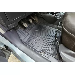 Mochete din cauciuc specifice, potrivite pentru Toyota Yaris 2005-2011, set de 3 piese, culoare neagră-image-6226812