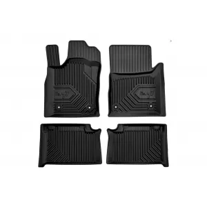 Mănuși din cauciuc specifice, potrivite pentru Jeep Grand Cherokee 2010-2021, set de 4 piese, culoare neagră