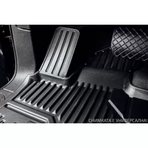 Mochete din cauciuc specifice, potrivite pentru Audi A4 B6 2000-2006, set de 4 piese, culoare neagră-image-6226896