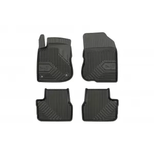 Mochete din cauciuc specifice, potrivite pentru Peugeot 208 2012-2019, set de 4 piese, culoare neagră